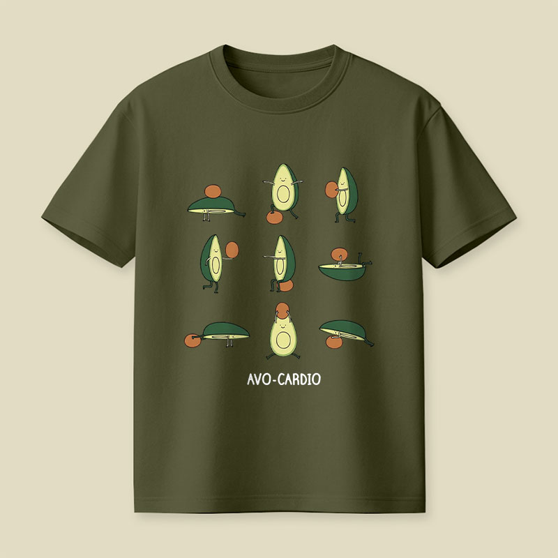 Avocardio Funny Cute Playful T-Shirt