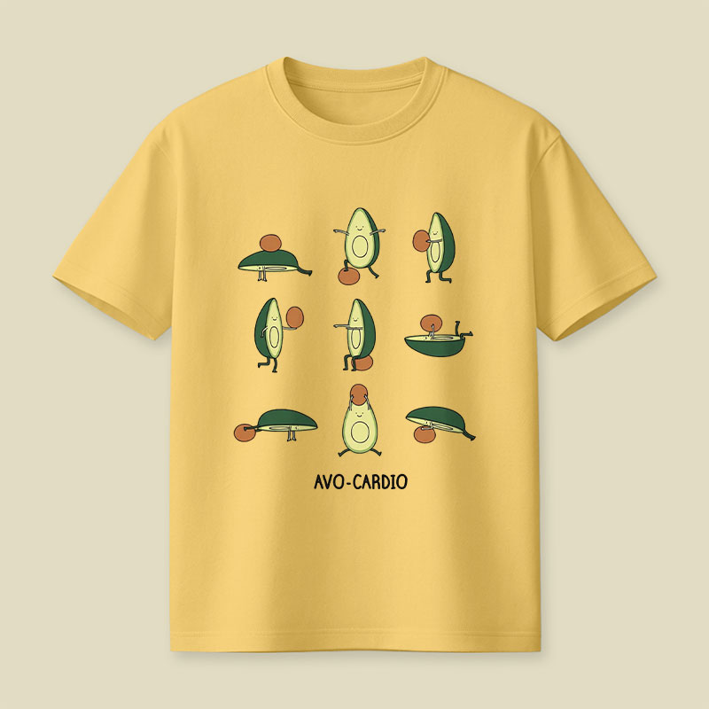 Avocardio Funny Cute Playful T-Shirt