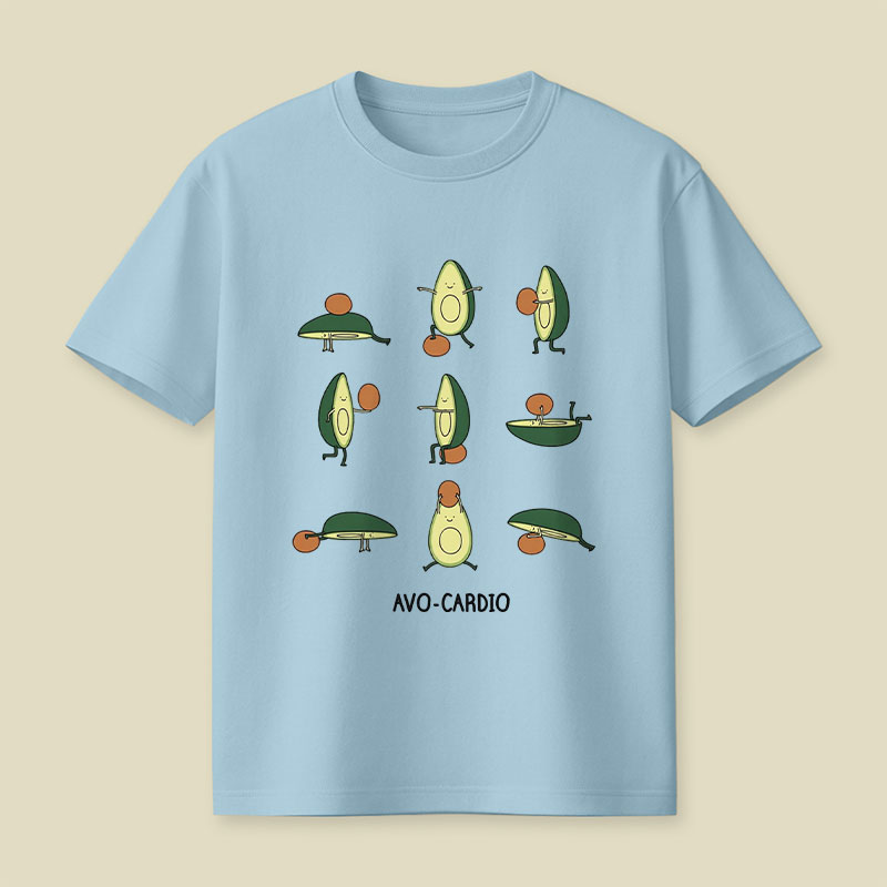 Avocardio Funny Cute Playful T-Shirt