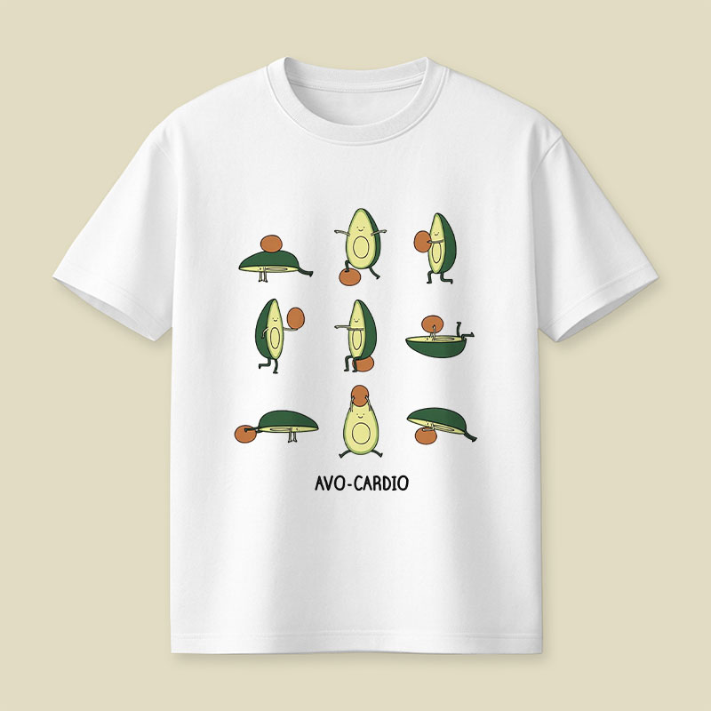 Avocardio Funny Cute Playful T-Shirt