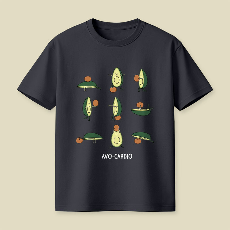 Avocardio Funny Cute Playful T-Shirt