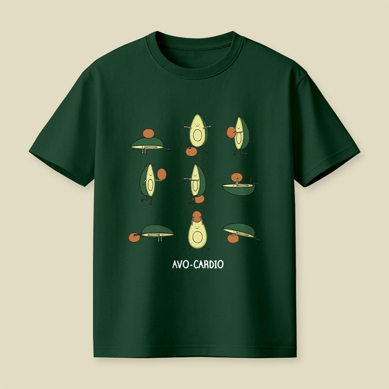 Avocardio Funny Cute Playful T-Shirt