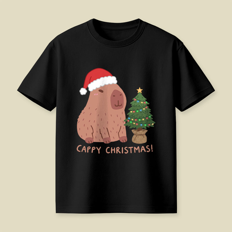 Cappy Christmas Playful T-Shirt