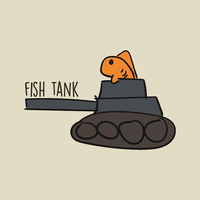 Fish Tank Playful T-Shirt