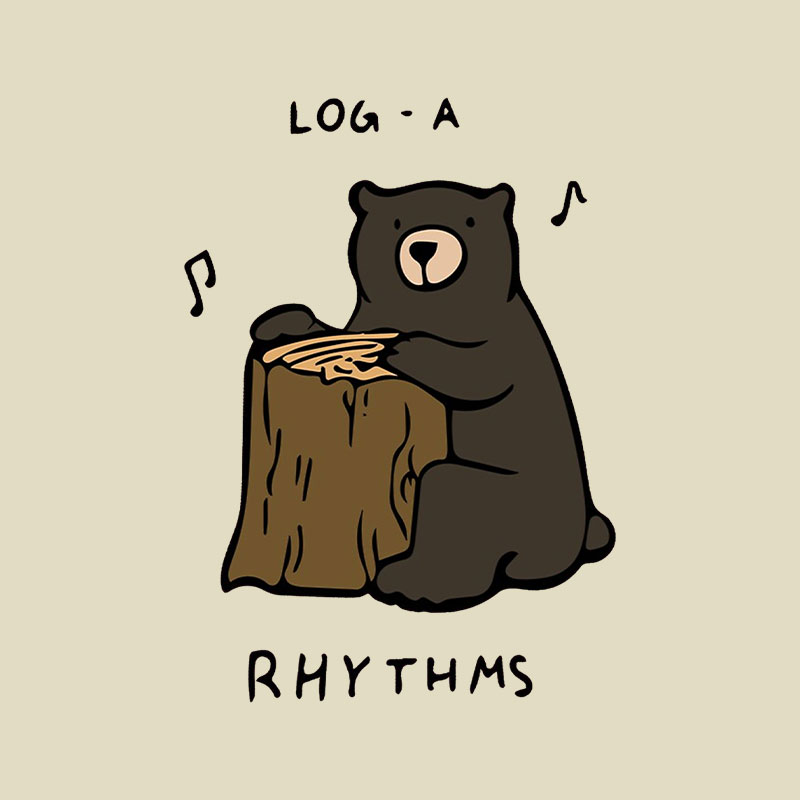 Log a Rhythms Playful T-Shirt
