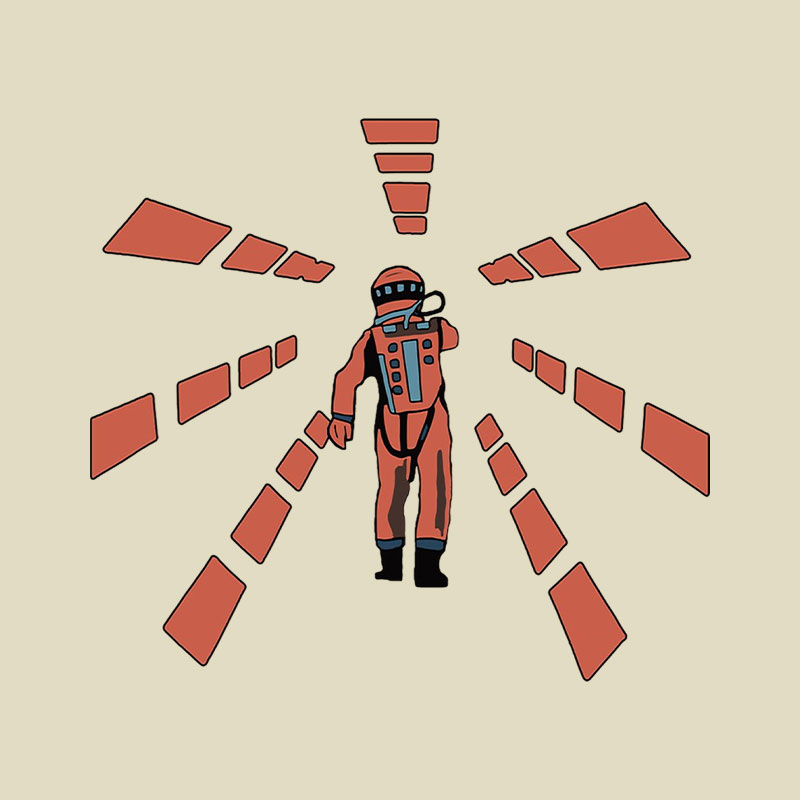 2001 Space Odyssey Playful T-Shirt