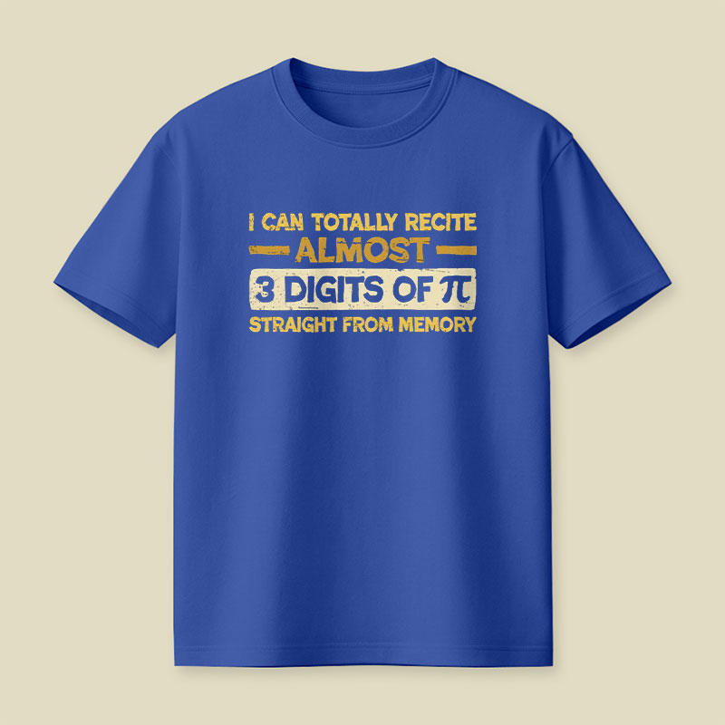 3 Digits Of Pi Playful T-Shirt
