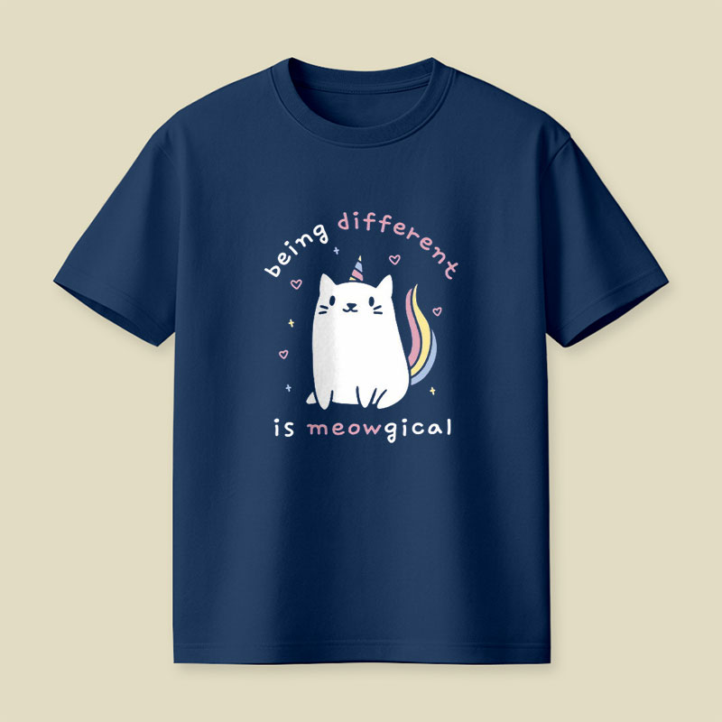 Being Different is Meowgical Playful T-Shirt