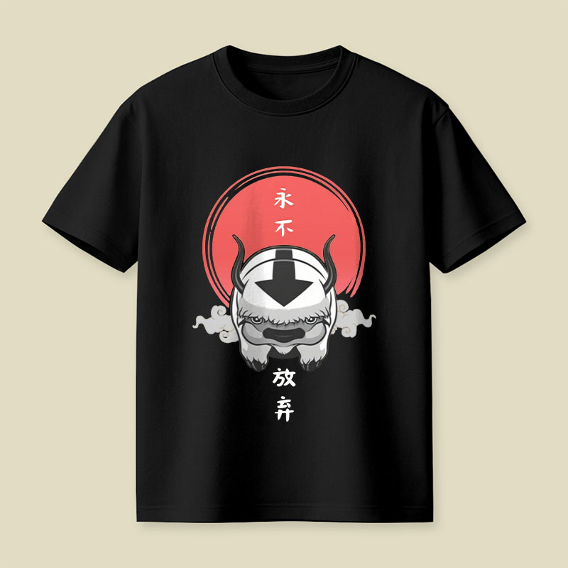 Retro Kung Fu Carton Playful T-Shirt