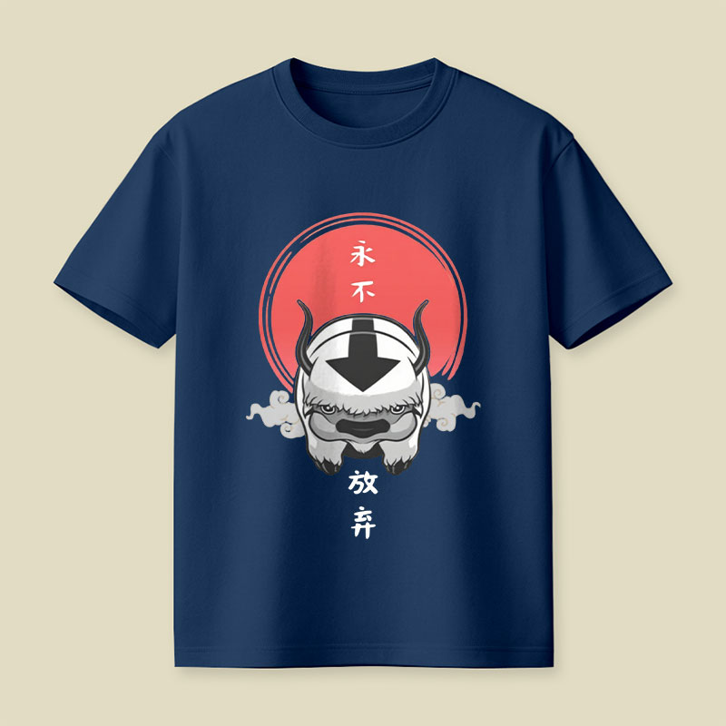 Retro Kung Fu Carton Playful T-Shirt