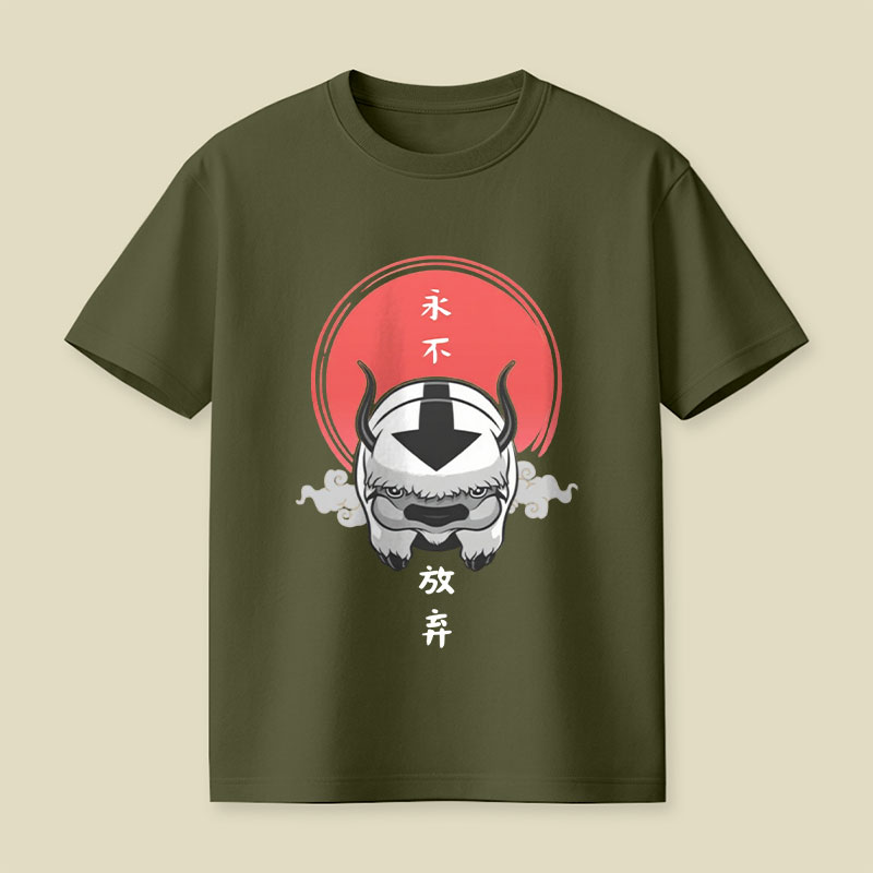 Retro Kung Fu Carton Playful T-Shirt