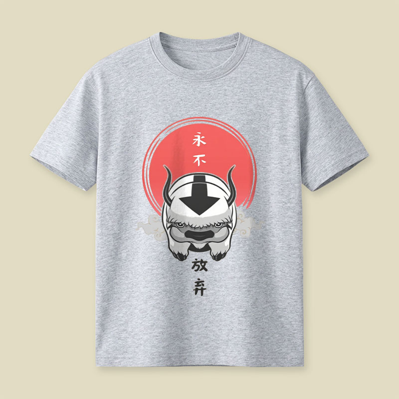 Retro Kung Fu Carton Playful T-Shirt