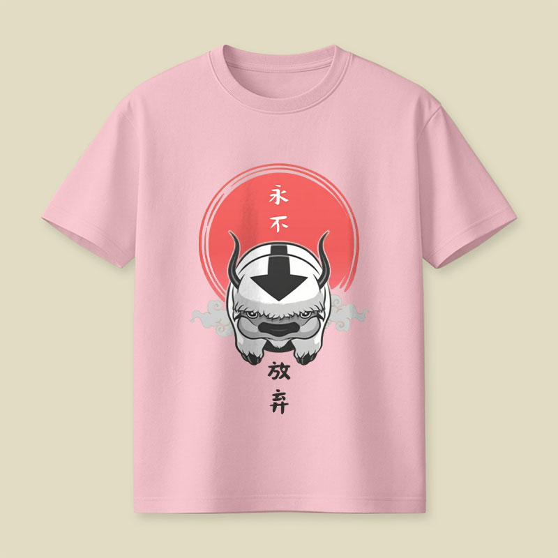 Retro Kung Fu Carton Playful T-Shirt