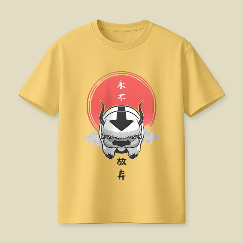 Retro Kung Fu Carton Playful T-Shirt