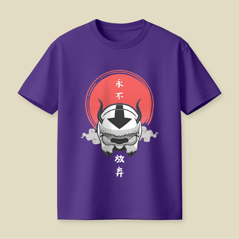 Retro Kung Fu Carton Playful T-Shirt