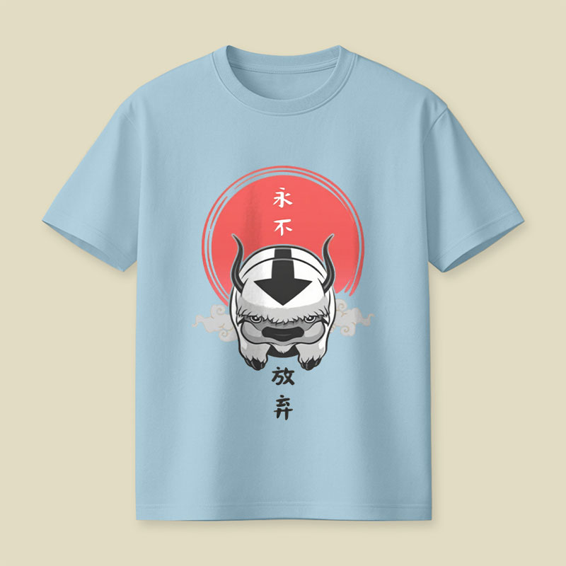 Retro Kung Fu Carton Playful T-Shirt