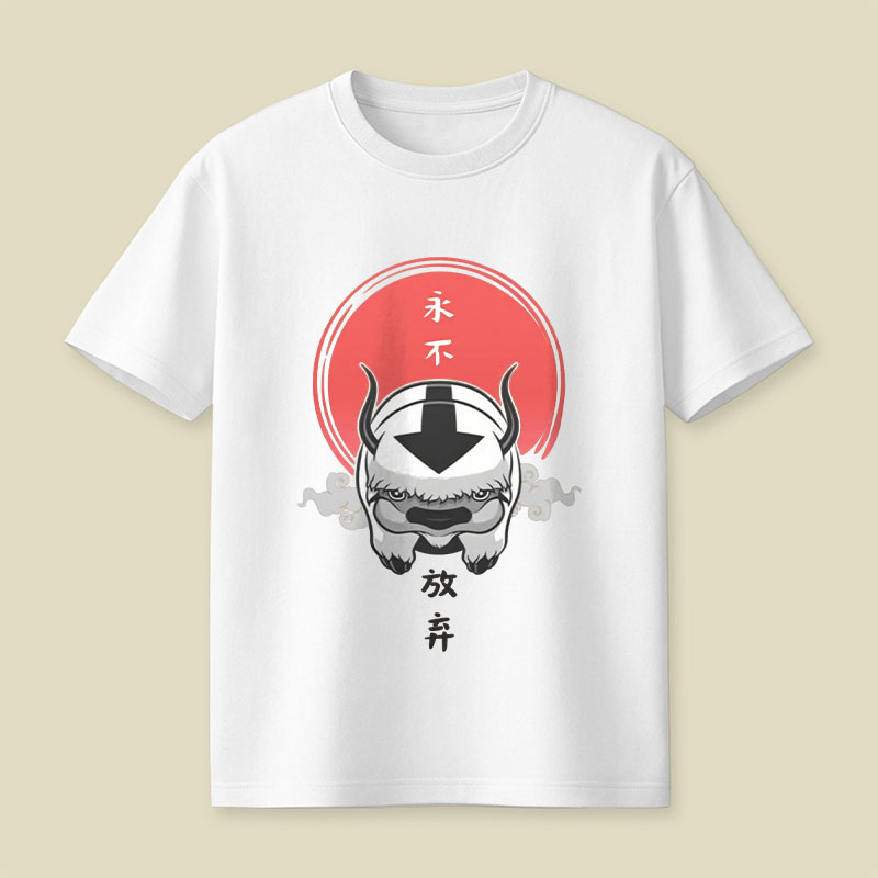 Retro Kung Fu Carton Playful T-Shirt