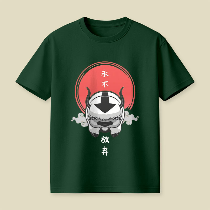 Retro Kung Fu Carton Playful T-Shirt