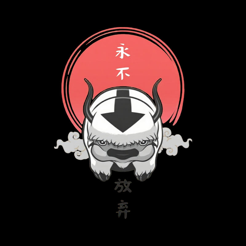 Retro Kung Fu Carton Playful T-Shirt