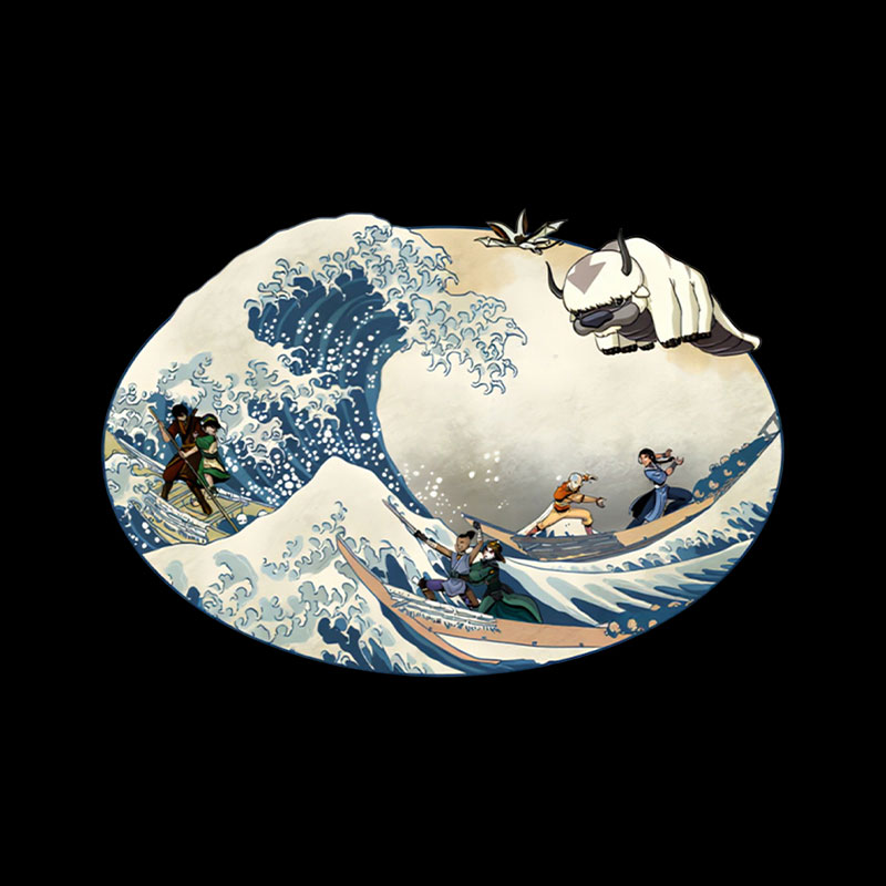 The Great Wave Playful T-Shirt