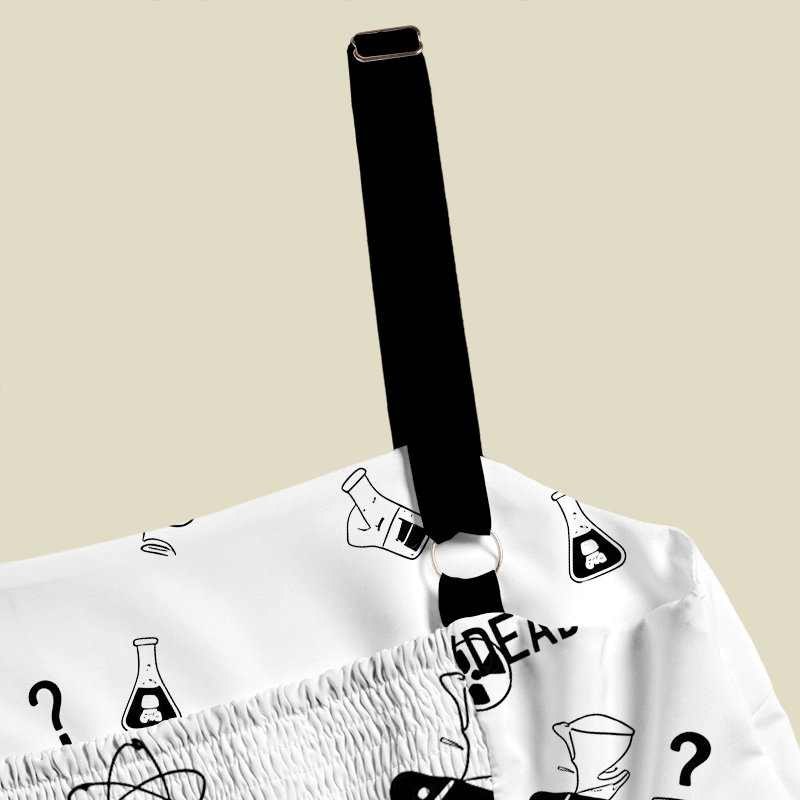 Schrödinger's Cat Playful Maxi Dress