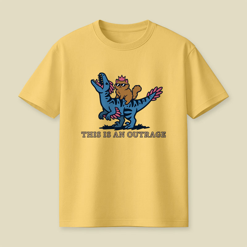 This Is An Outrage Playful T-Shirt