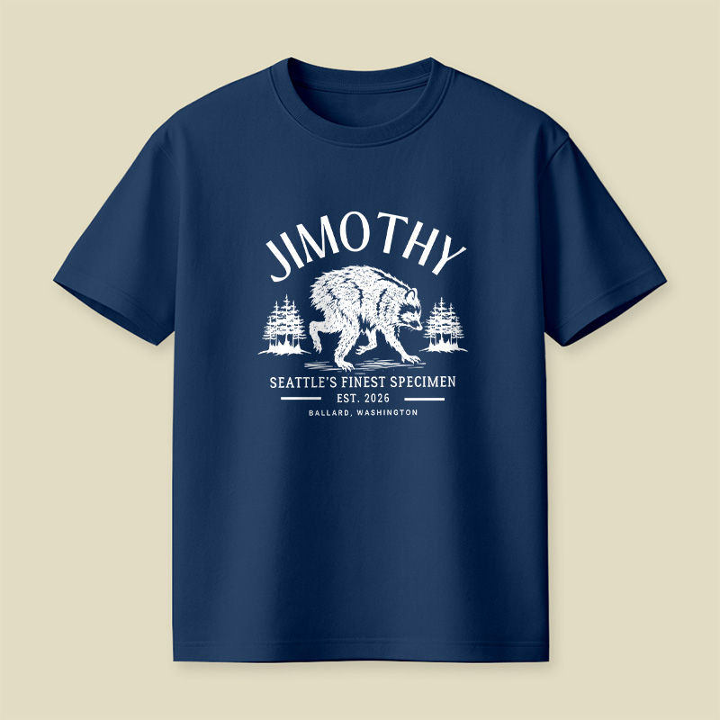 Jimothy Seattle’s Finest Specimen Forest Raccoon Playful T-Shirt