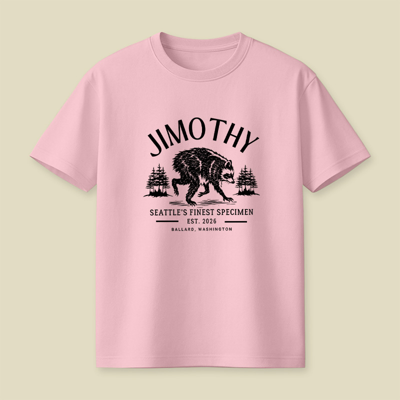 Jimothy Seattle’s Finest Specimen Forest Raccoon Playful T-Shirt
