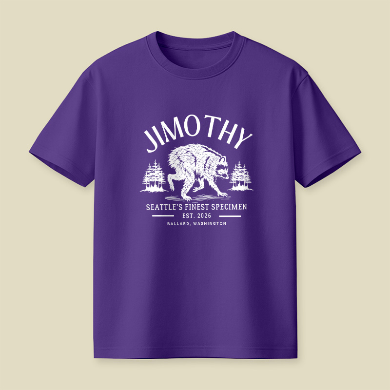 Jimothy Seattle’s Finest Specimen Forest Raccoon Playful T-Shirt