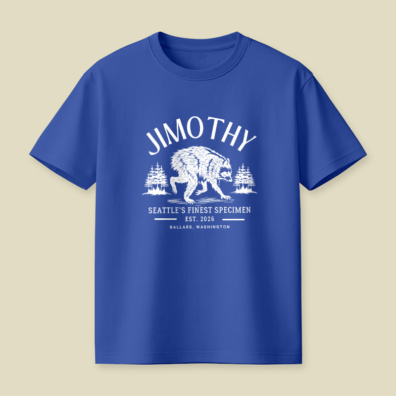 Jimothy Seattle’s Finest Specimen Forest Raccoon Playful T-Shirt