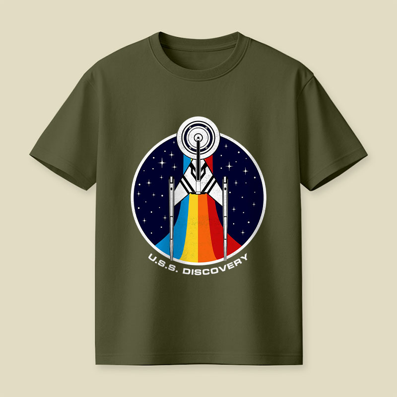 Discovery Retro Ship Playful T-Shirt