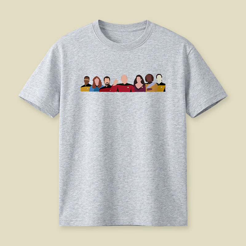Crew of the USS Enterprise Playful T-Shirt
