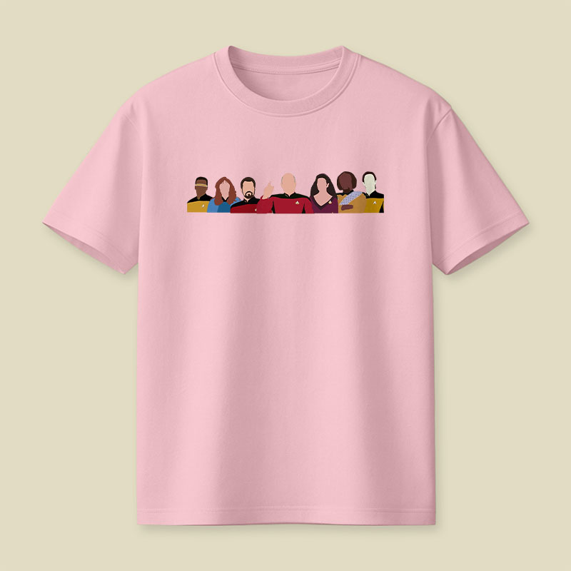Crew of the USS Enterprise Playful T-Shirt