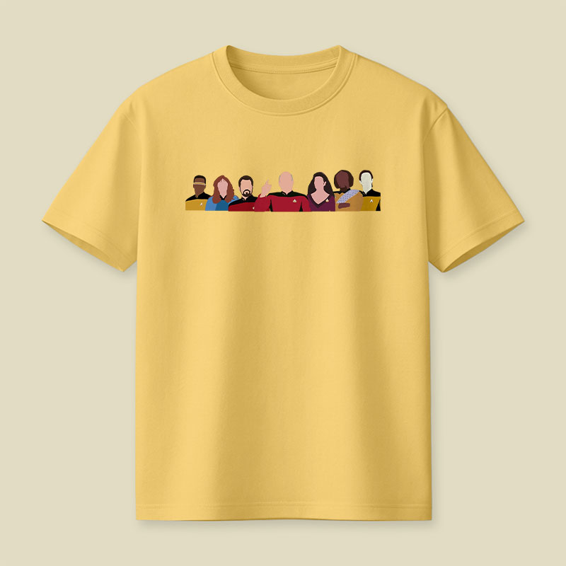 Crew of the USS Enterprise Playful T-Shirt