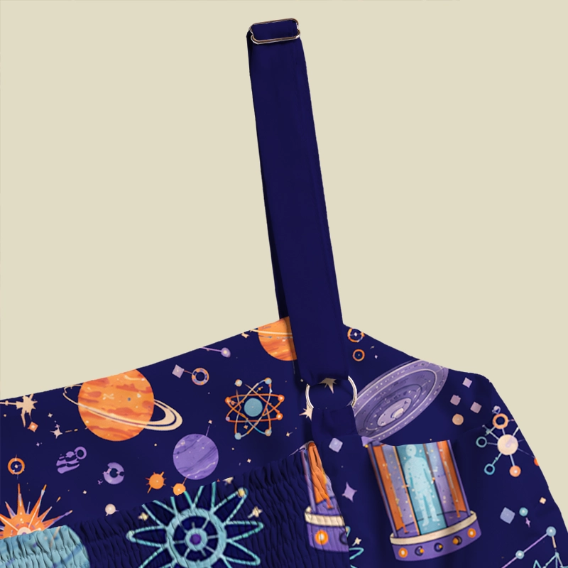 Starship Galaxy Playful Maxi Dress