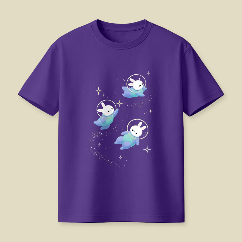 Space Bunnies Playful T-Shirt