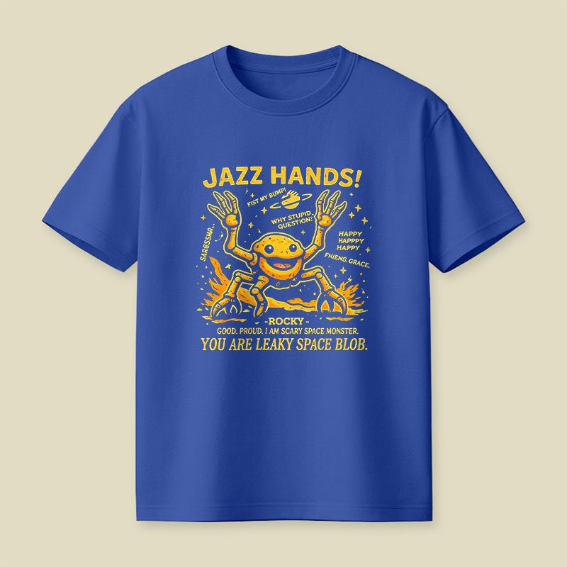 Project Hail Mary Jazz Hands Playful T-Shirt