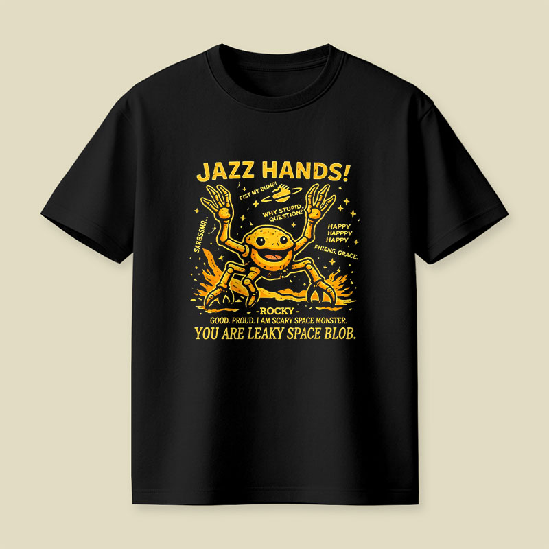 Project Hail Mary Jazz Hands Playful T-Shirt