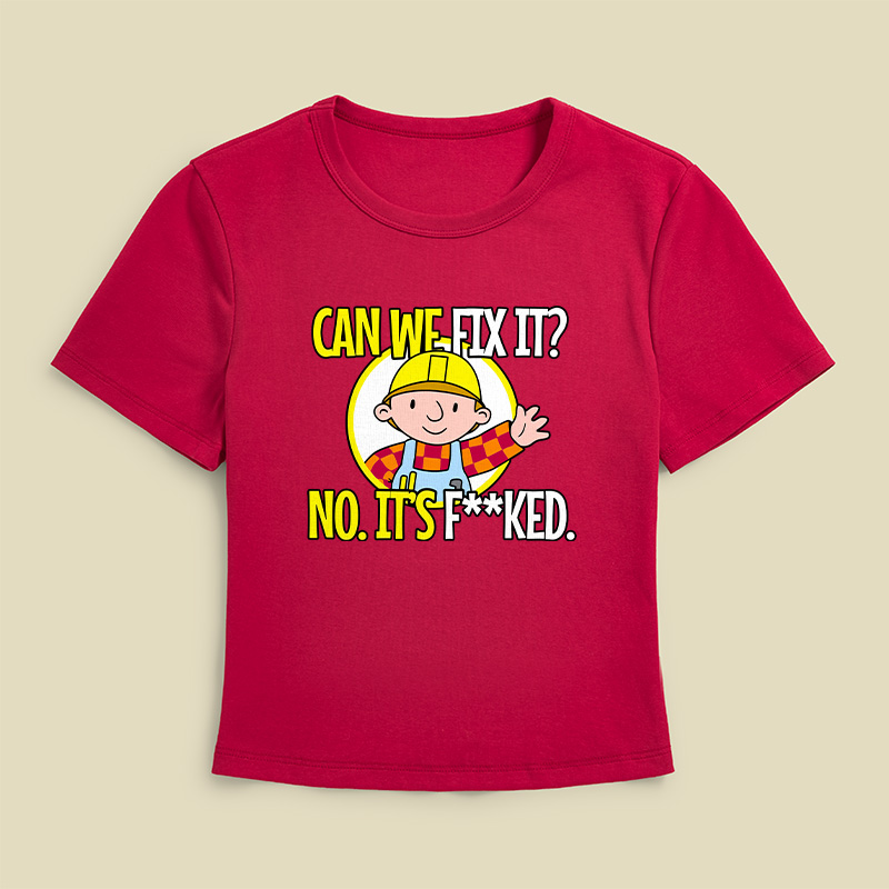 Can We Fix It Funny Geek Baby Tee