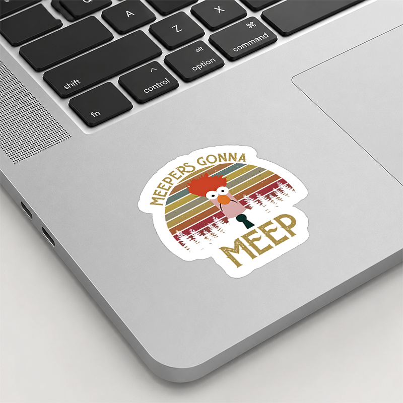 Meepers Gonna Meep Playful Sticker