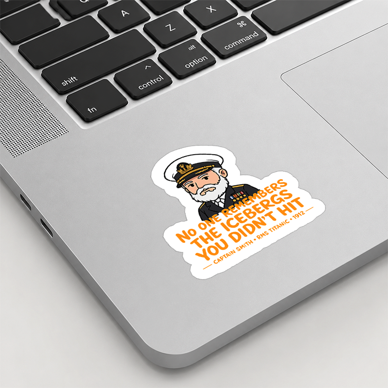 The Unseen Icebergs Playful Sticker