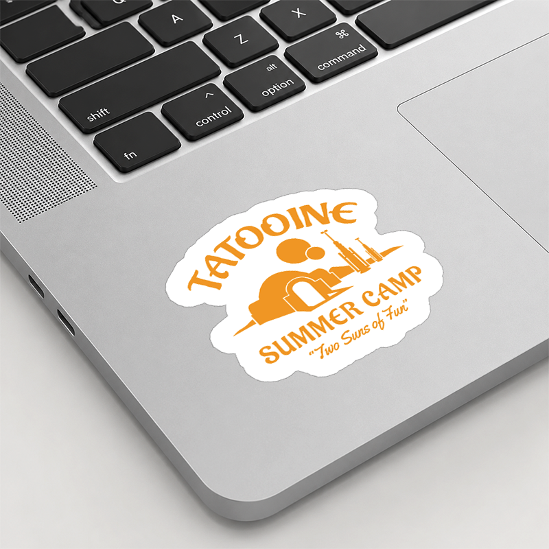 Two Suns of Fun Playful Sticker