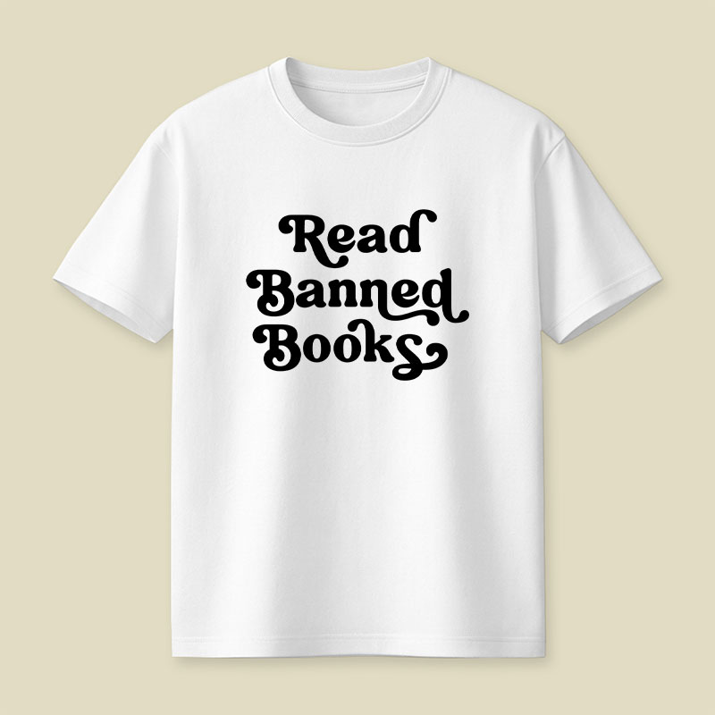 Read Banned Books Playful T-Shirt