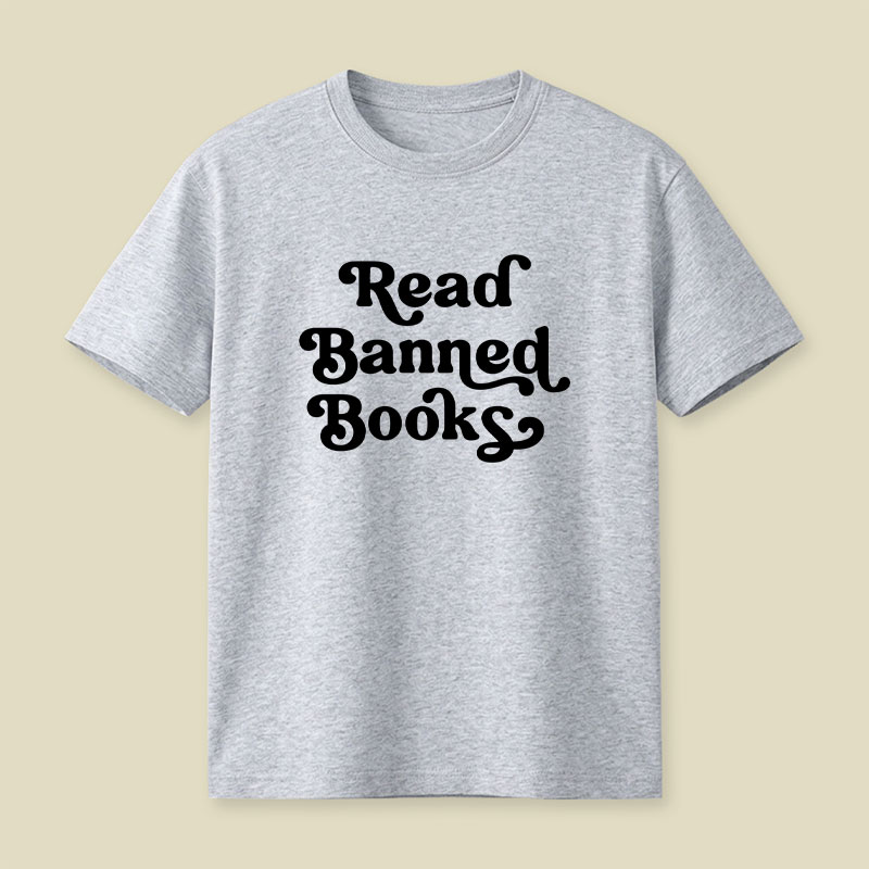 Read Banned Books Playful T-Shirt