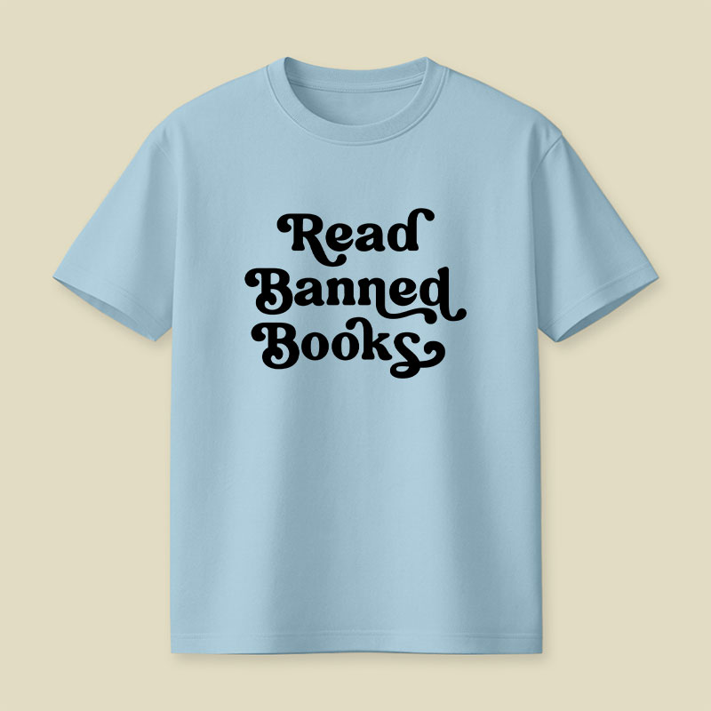 Read Banned Books Playful T-Shirt