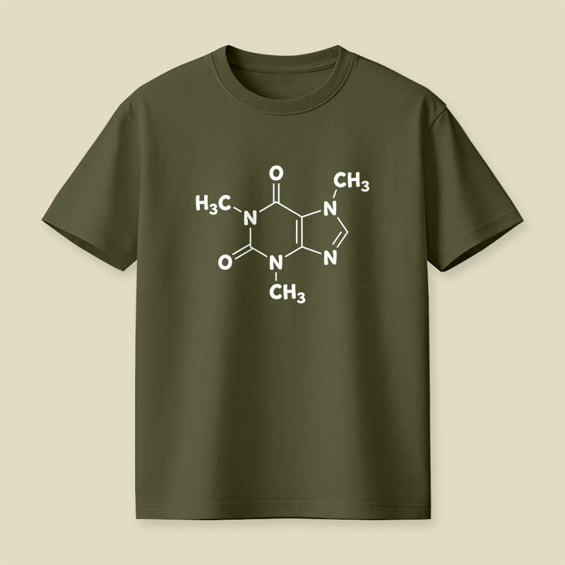 Caffeine Molecular Playful T-Shirt