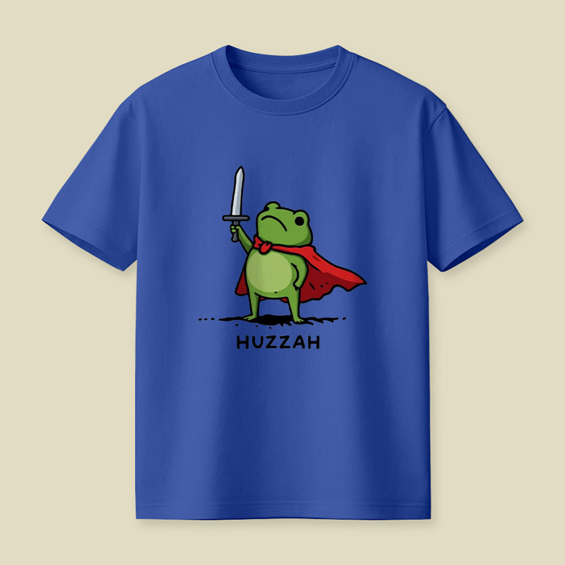 Huzzah Frog Playful T-Shirt