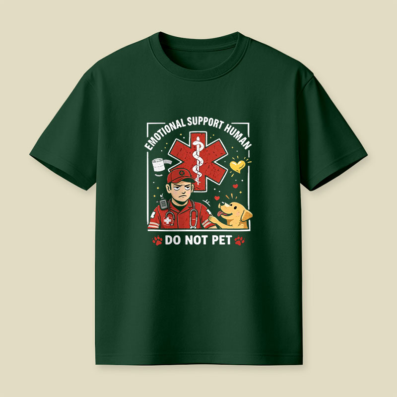 Emotional Support Human Playful T-Shirt
