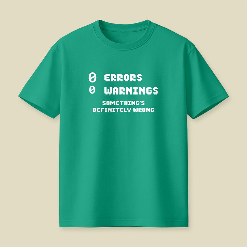 0 Errors 0 Warnings Playful T-Shirt