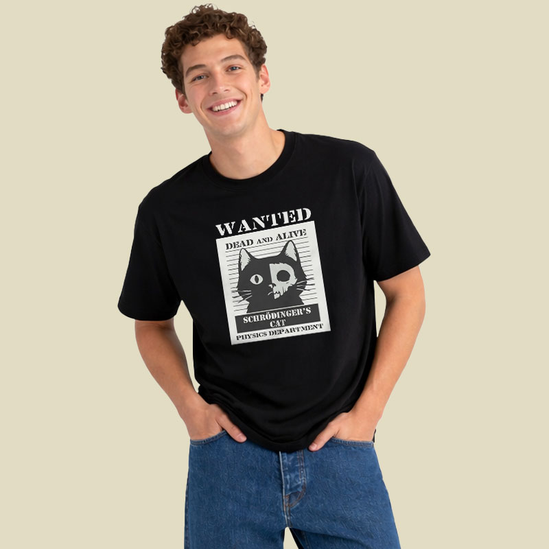 Schrodingers Cat Playful T-Shirt